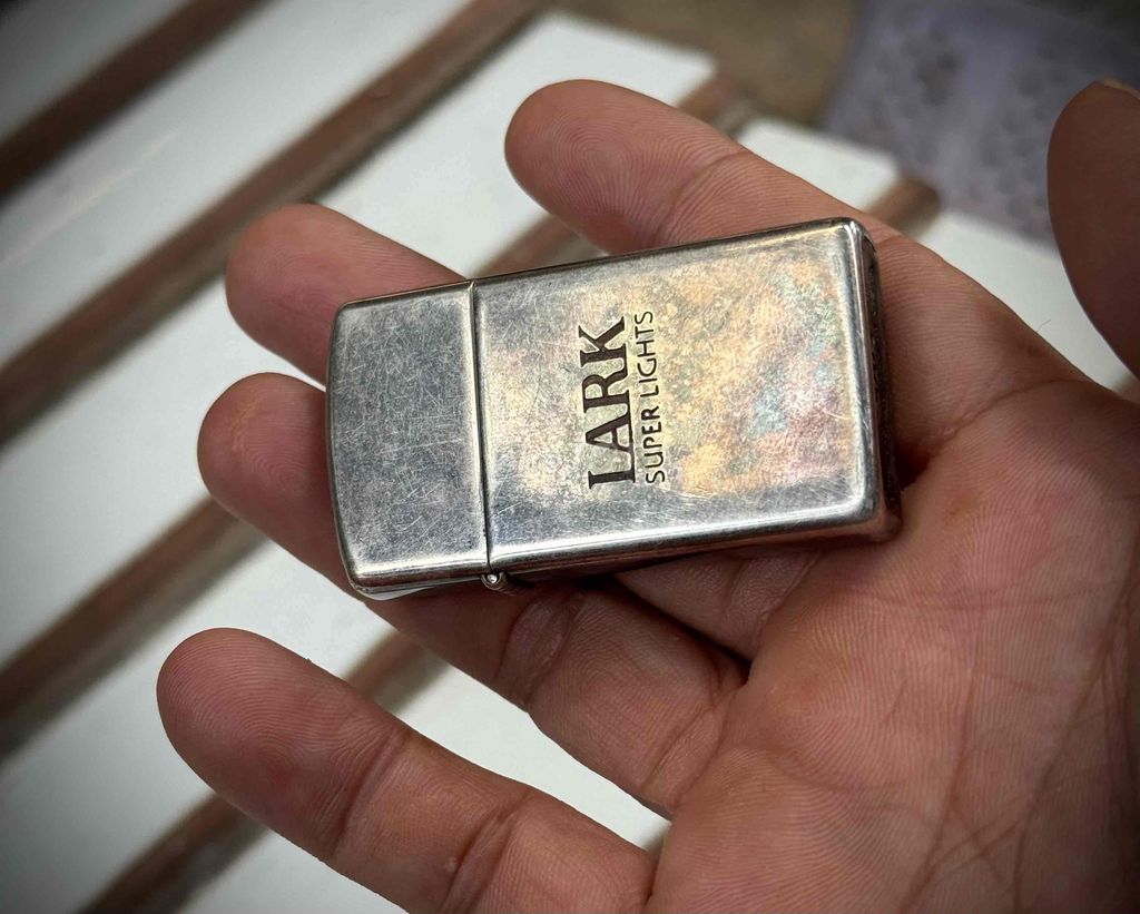 Bật lửa Zippo Slim 1992 Mạ bạc. Mua bán Đồ sưu tầm, đồ cổ tại Quận 12 Tp Hồ Chí Minh được đăng bởi Tuấn Anh  hình 1