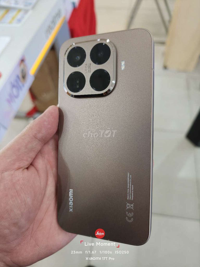 Xiaomi 15T Pro 512GB Nâu 98%. Mua bán Điện thoại tại Quận 6 Tp Hồ Chí Minh được đăng bởi Nguyên Lê Duy hình 1