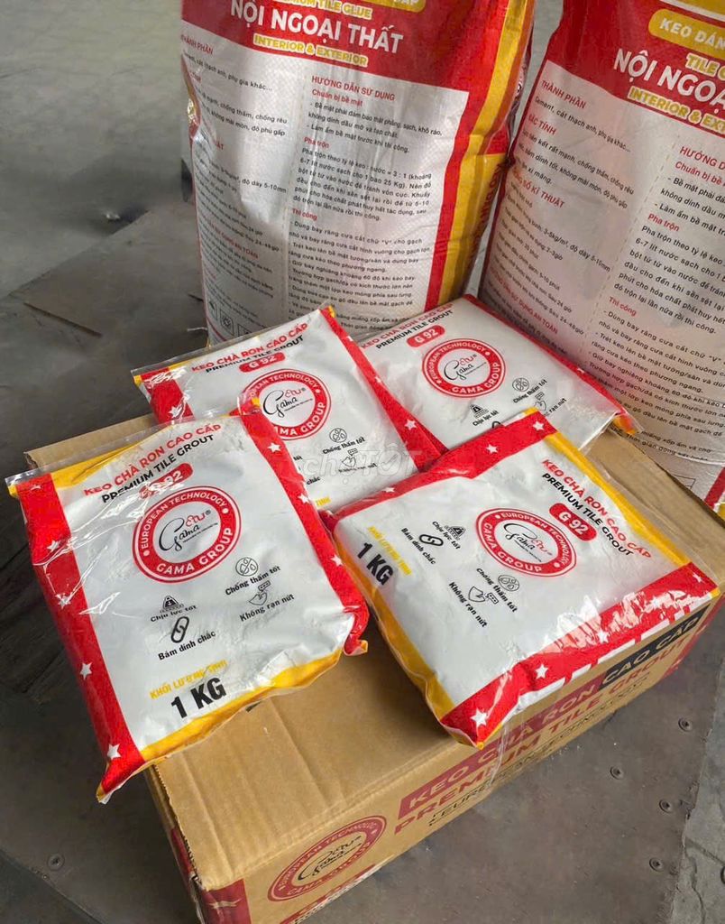 Keo chà ron Gama G92 Trắng 20kg. Mua bán Nội thất, đồ gia dụng khác tại Huyện Cư M'gar Đắk Lắk được đăng bởi Sang Hân hình 1