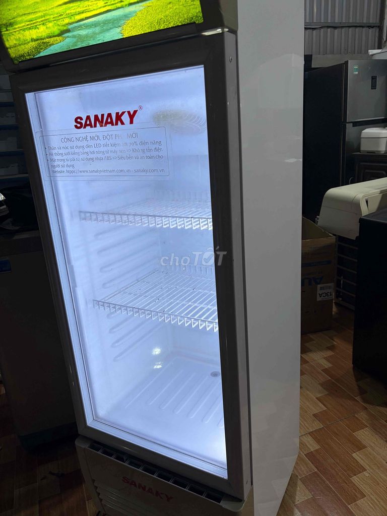 Tủ mát SANAKY 180L / Máy móc Nguyên zin. BH 12T.. Mua bán Tủ lạnh tại Thành phố Bà Rịa Bà Rịa - Vũng Tàu được đăng bởi Ng Phú Cường hình 1