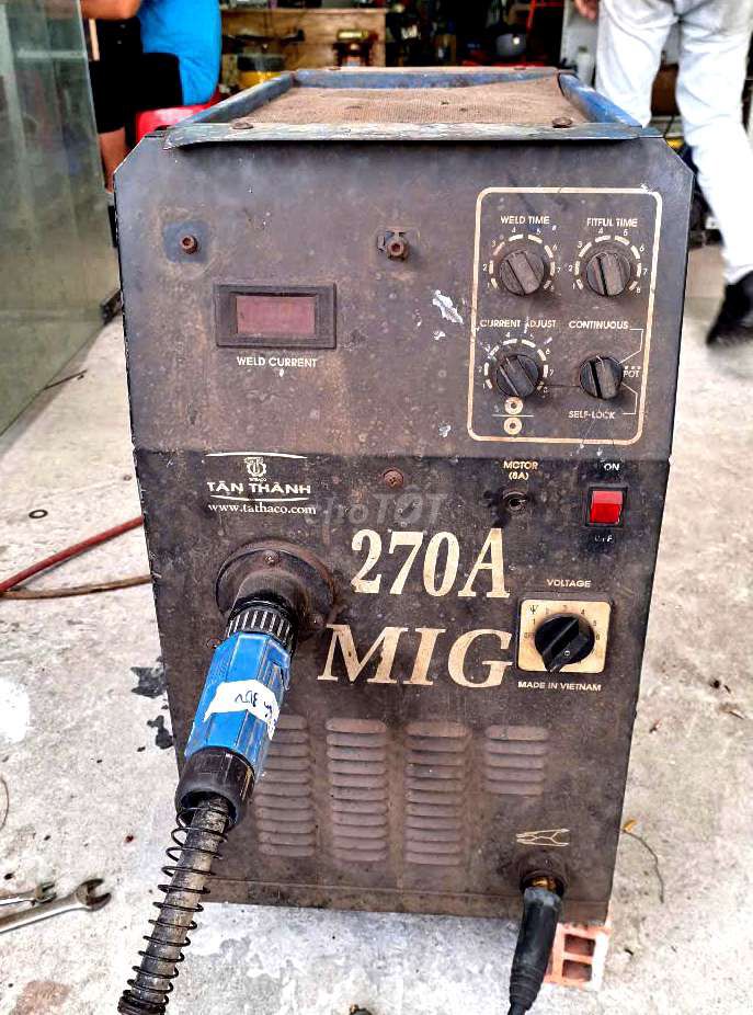 Mây hàn mig qua sử dụng 380v