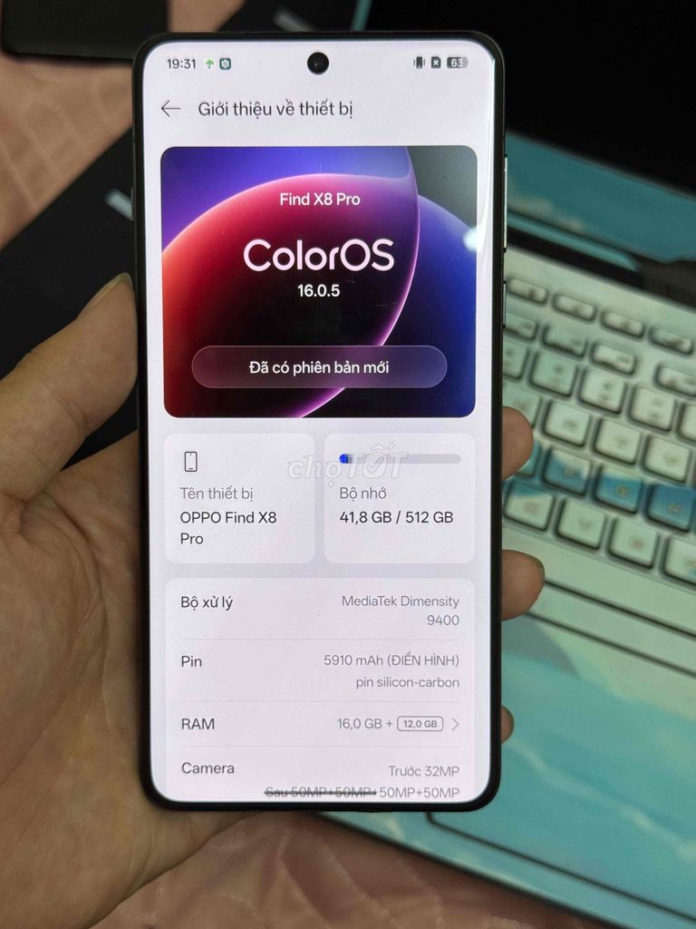 Oppo Find X8 Pro 16GB/512GB Đen. Mua bán Điện thoại tại Quận Thanh Xuân Hà Nội được đăng bởi KING STORE hình 1
