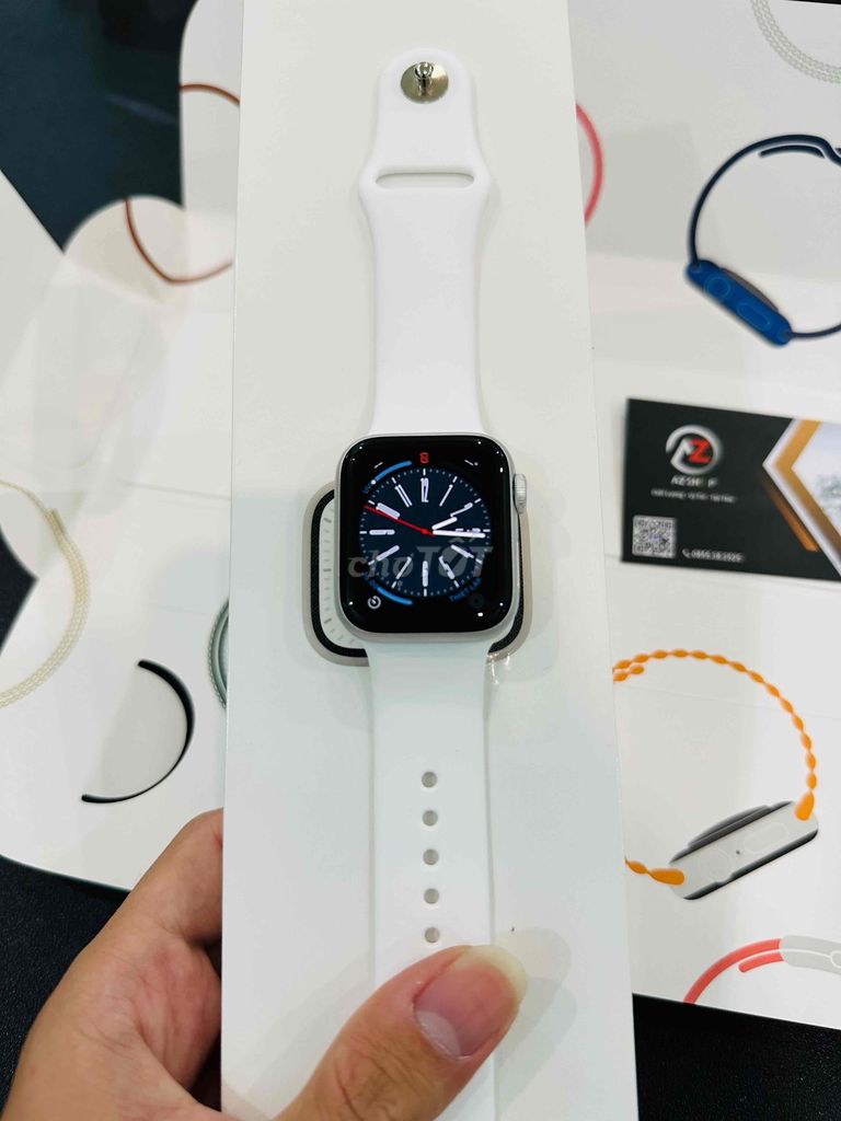 Apple Watch s6/40 nhôm trắng ESIM đẹp keng