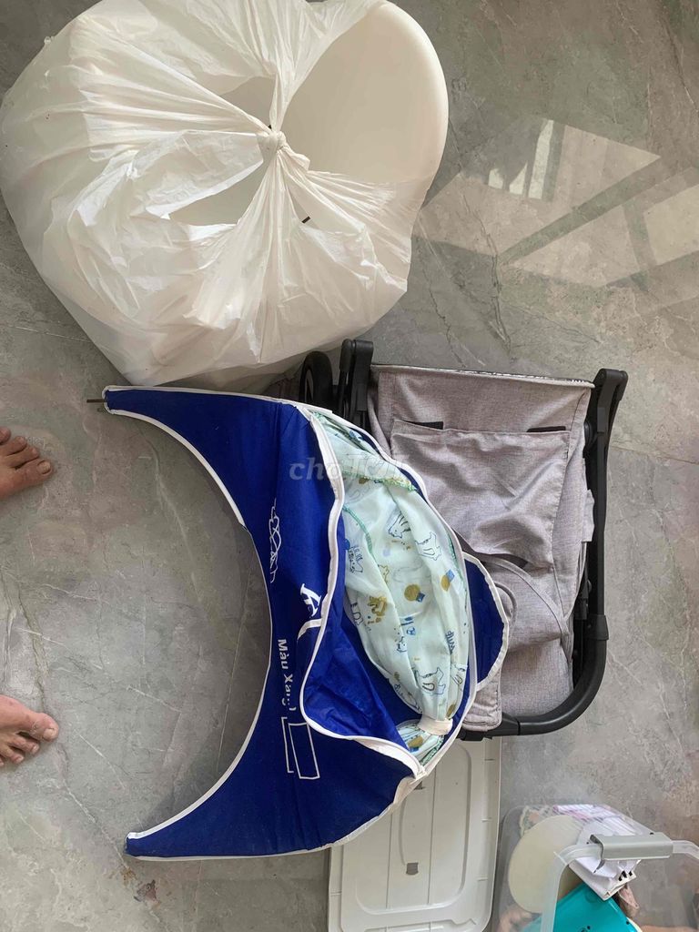 Xe đẩy em bé Zaracos NORIO Xám. Mua bán Mẹ và bé tại Huyện Hòa Vang Đà Nẵng được đăng bởi Hồ Xuân Vĩnh hình 1