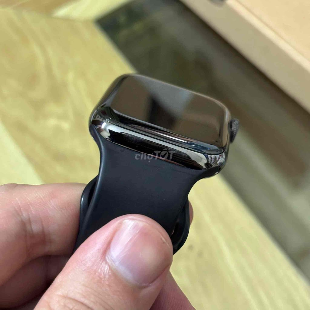 Apple Watch Series 6 44 thép Esim đen