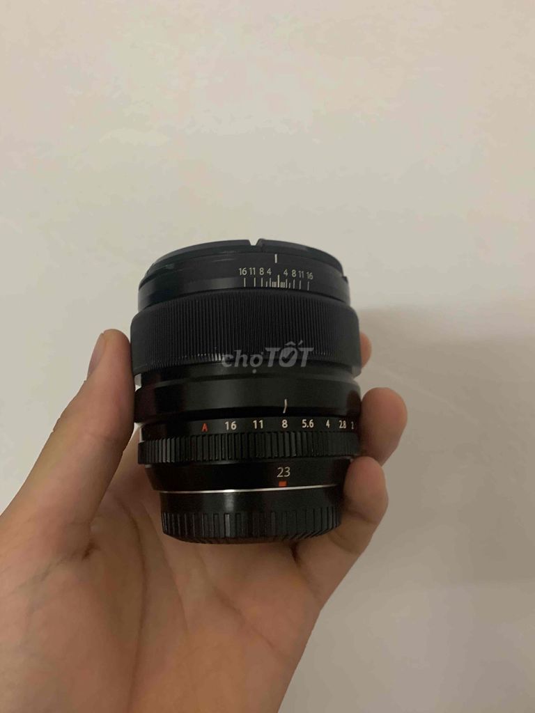 Ống kính Fujifilm XF23F1.4R Đen. Mua bán Máy ảnh, Máy quay tại Quận Cầu Giấy Hà Nội được đăng bởi mai trọng việt hình 1