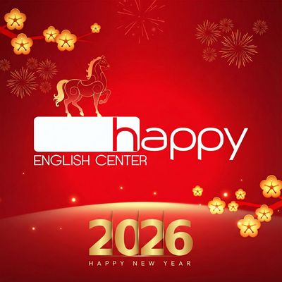 HAPPY ENGLISH CENTER logo
