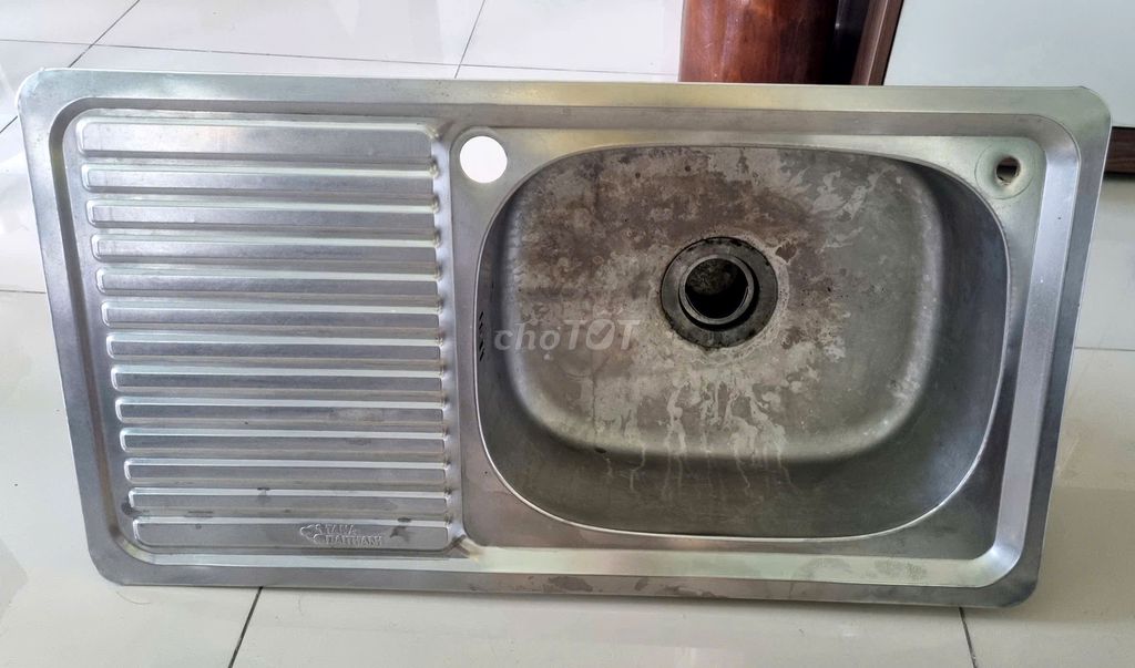 Bồn rửa chén inox Tân Á Đại Thành. Mua bán Dụng cụ nhà bếp tại Quận 12 Tp Hồ Chí Minh được đăng bởi Nhiên Lao hình 1
