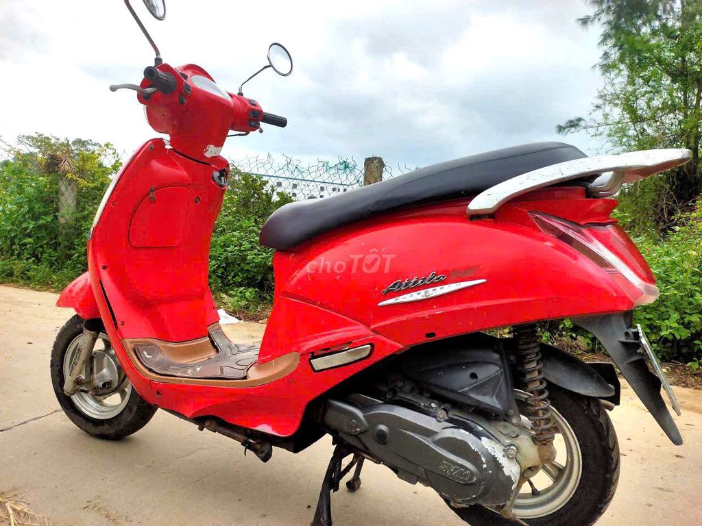 SYM Attila màu Đỏ. Mua bán Xe máy tại Thị xã Điện Bàn Quảng Nam được đăng bởi bé vàng bds hình 5