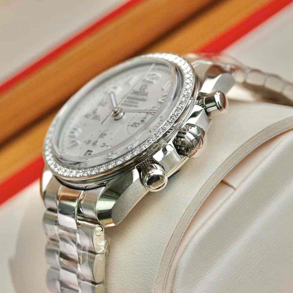 Omega Speedmaster Chronograph Diamond 324.15.38.40. Mua bán Đồng hồ tại Quận Hoàng Mai Hà Nội được đăng bởi Anh Tuấn hình 1