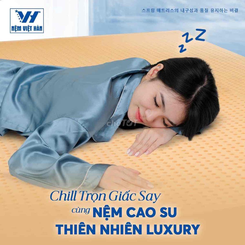 Nệm cao su thiên nhiên Việt Hàn