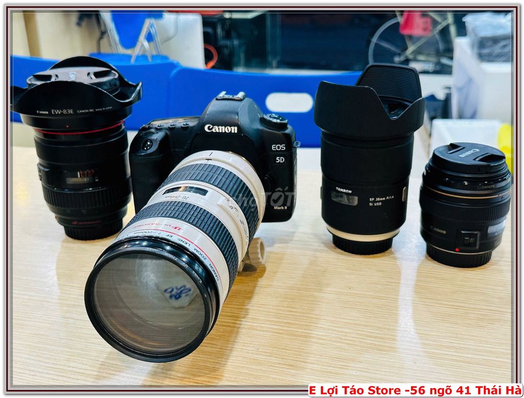 E pass Máy ảnh Canon 5D Mark II DSLR FULLFRAME. Mua bán Máy ảnh, Máy quay tại Quận Đống Đa Hà Nội được đăng bởi Nguyễn Tiến Lợi hình 1