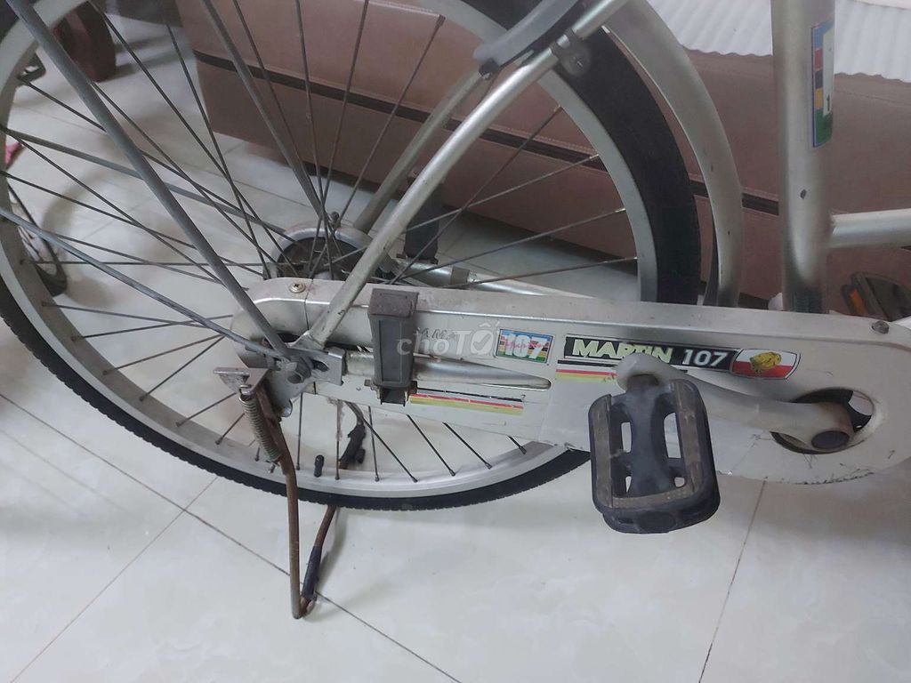 Xe đạp martin nhôm màu bạc. Mua bán Xe đạp tại Thành phố Bến Tre Bến Tre được đăng bởi Nguyễn Oanh hình 3