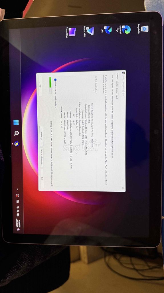 Surface Go 2 Intel Pentium 4425Y 4/64gb