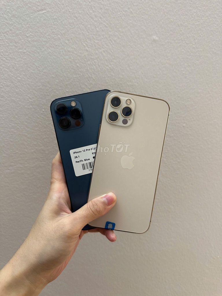 iPhone 12 Pro 512GB pin 9x% đẹp 99% BH 1 đổi 1. Mua bán Điện thoại tại Quận Cầu Giấy Hà Nội được đăng bởi Henry Shop hình 1