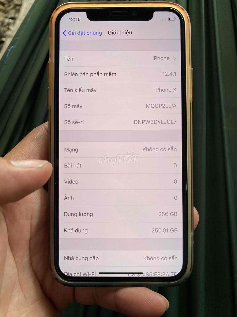iPhone X 256GB ios 12.4.1. Mua bán Điện thoại tại Thị xã Tân Uyên Bình Dương được đăng bởi LuSuBu hình 1