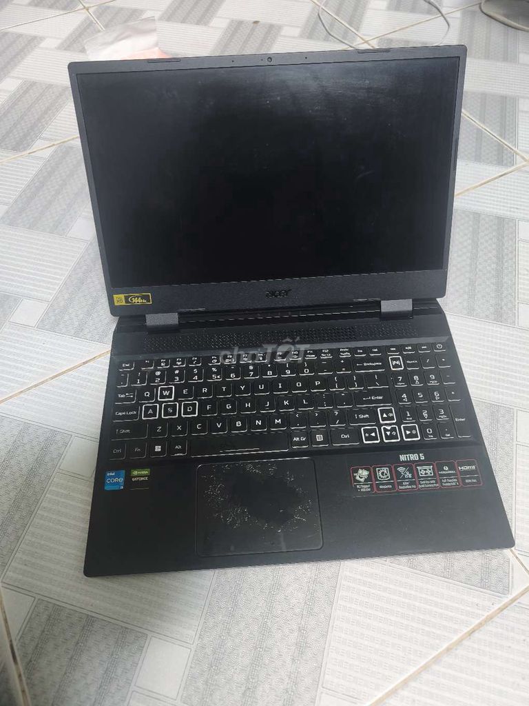 Acer Nitro 5 i5 12500h 16GB/512GB Đen. Mua bán Laptop tại Quận Bình Tân Tp Hồ Chí Minh được đăng bởi Lâm Gia Bảo hình 1