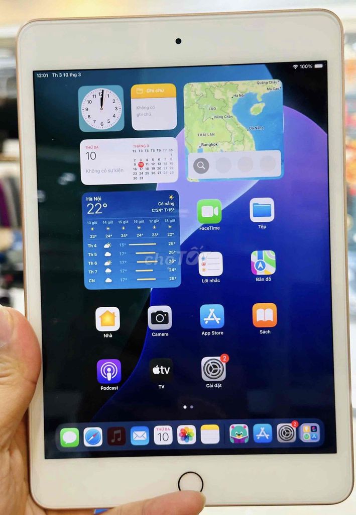 Apple iPad Mini 5 64GB Gold Wifi Máy Siêu Đẹp. Mua bán Máy tính bảng tại Quận Đống Đa Hà Nội được đăng bởi  Cường Apple hình 1