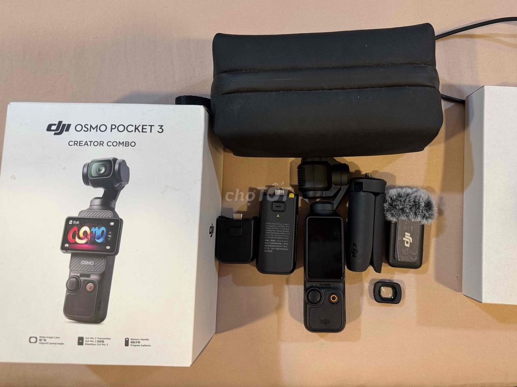 Camera hành trình DJI Osmo Pocket 3 Đen. Mua bán Máy ảnh, Máy quay tại Quận 10 Tp Hồ Chí Minh được đăng bởi Thu an hình 1