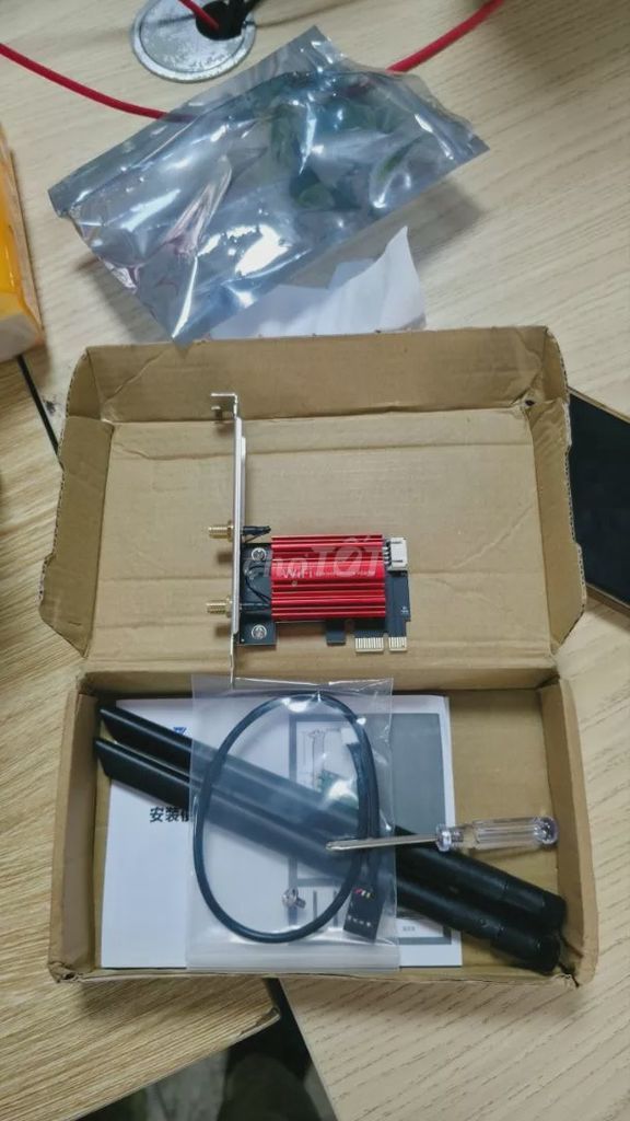 Card wifi Killer 1435 2 băng tần có tản nhiêtj pc. Mua bán Linh kiện (RAM, Card...) tại Quận Thanh Khê Đà Nẵng được đăng bởi  MÁY TÍNH pc hình 1