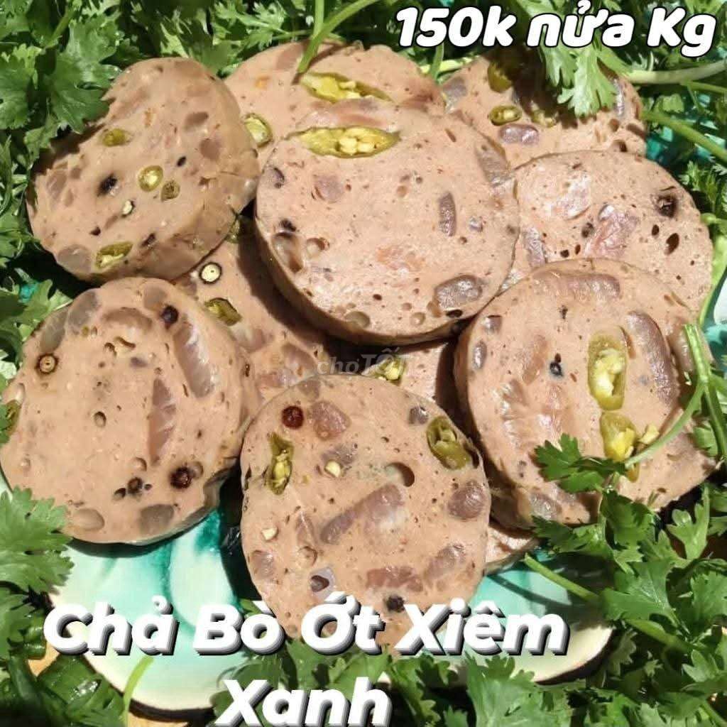 Chả bò Ớt xiêm xanh Nửa Kg. Mua bán Đồ ăn, thực phẩm và các loại khác tại Quận Liên Chiểu Đà Nẵng được đăng bởi Na Mi Nhonz hình 1