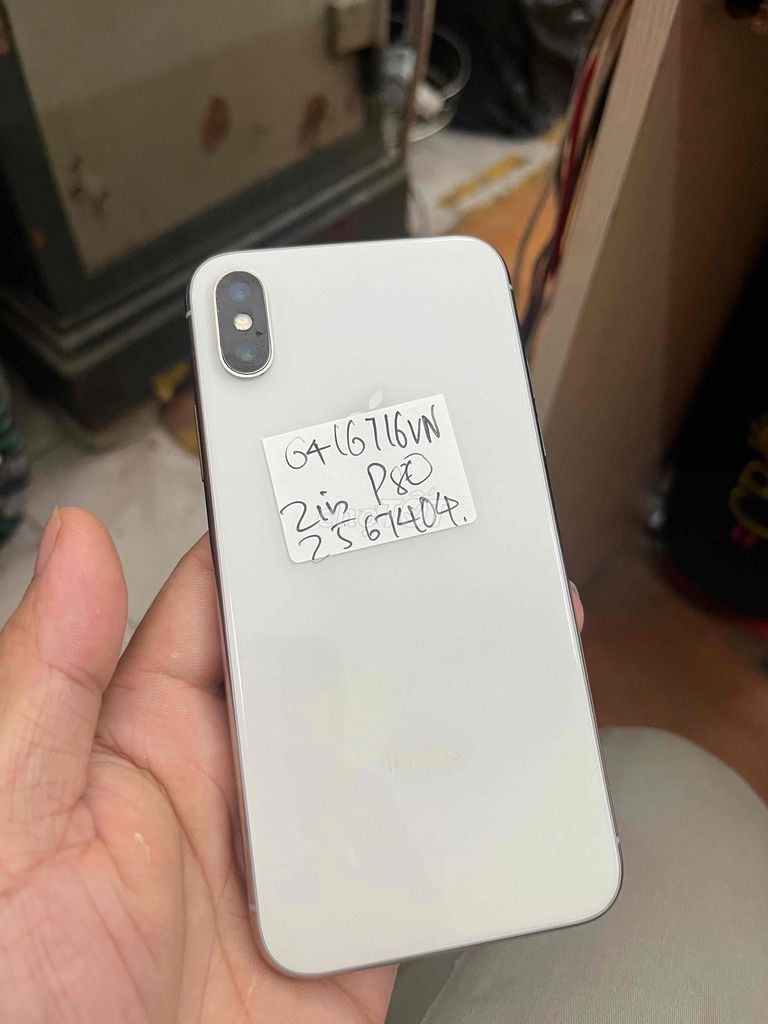 iPhone X Trắng VN/A . bao mở máy check. Mua bán Điện thoại tại Quận Thanh Xuân Hà Nội được đăng bởi Mr Chiến hình 1