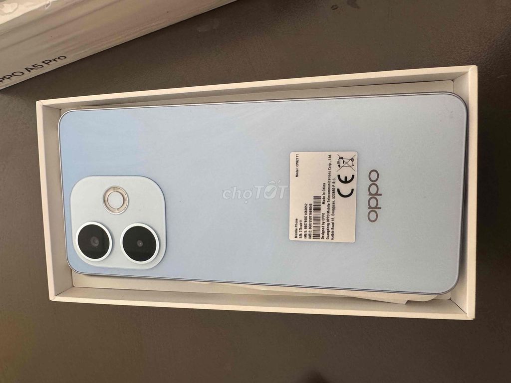 Oppo A5 Pro Xanh nhạt Mới 99%. Mua bán Điện thoại tại Quận Bình Tân Tp Hồ Chí Minh được đăng bởi Trần Thanh Quảng hình 1