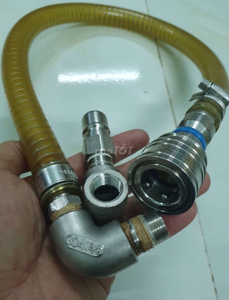 Bộ nối nhanh máy rửa áp lực cao áp CN Inox 304. Mua bán Đồ chuyên dụng, Giống nuôi trồng tại Thành phố Thủ Dầu Một Bình Dương được đăng bởi Binh hình 1