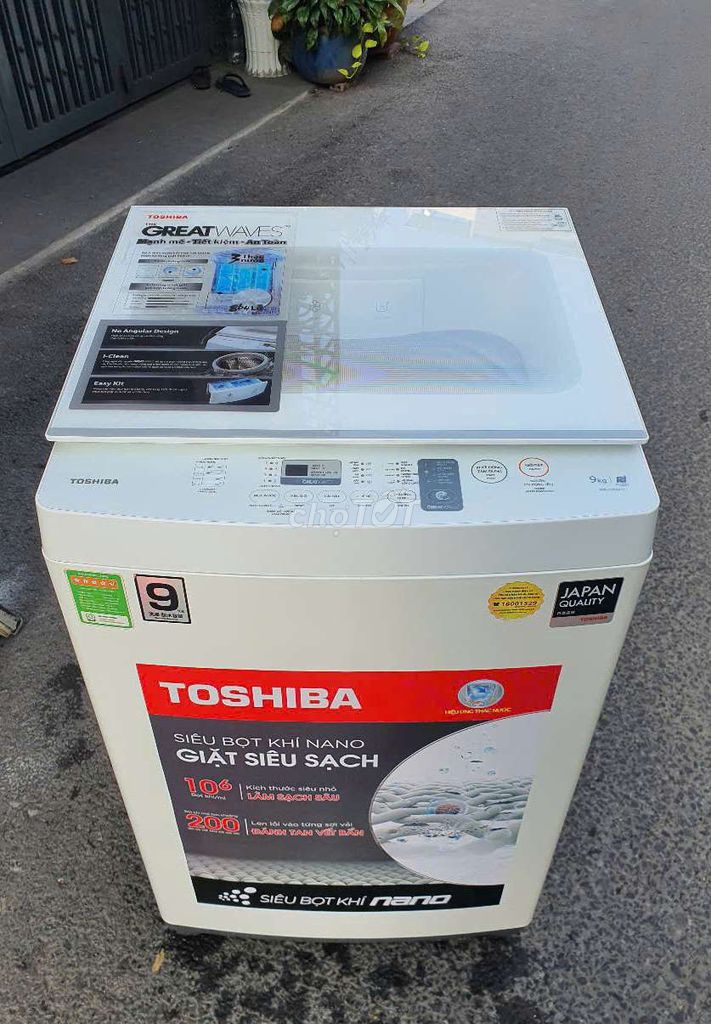 Cuối năm xả bán máy giặt 9kg toshiba siêu đẹp