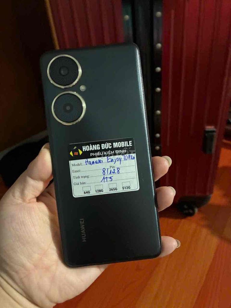 Huawei Enjoy 60 Pro 128gb  Đen. Mua bán Điện thoại tại Quận Bình Tân Tp Hồ Chí Minh được đăng bởi xá xị mobie hình 1