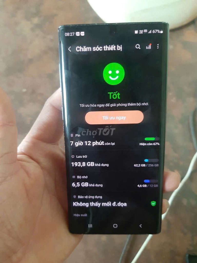 Samsung Note 10.5g. 12/256GB Đen.. Mua bán Điện thoại tại Huyện Chư Sê Gia Lai được đăng bởi Linh hình 1