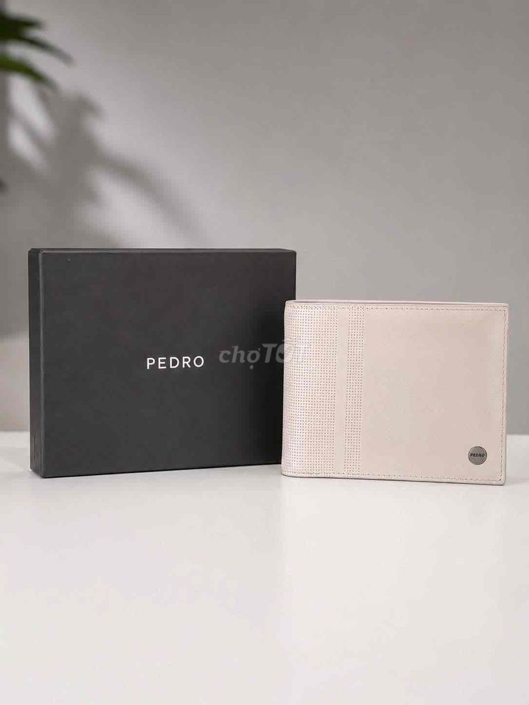 Ví PEDRO Da thật Nam màu Kem. Mua bán Túi xách tại Thành phố Thủ Đức Tp Hồ Chí Minh được đăng bởi HanghieuOUTLET  hình 1