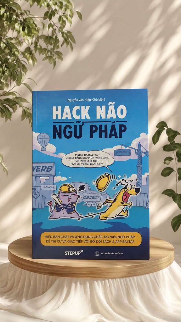 Sách Hack Não Ngữ Pháp Nguyễn Văn Hiệp. Mua bán Sách tại Quận Thanh Xuân Hà Nội được đăng bởi trang trần hình 1