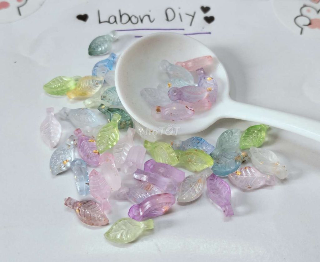 Lá nhỏ làm handmade dây treo đth, móc khóa