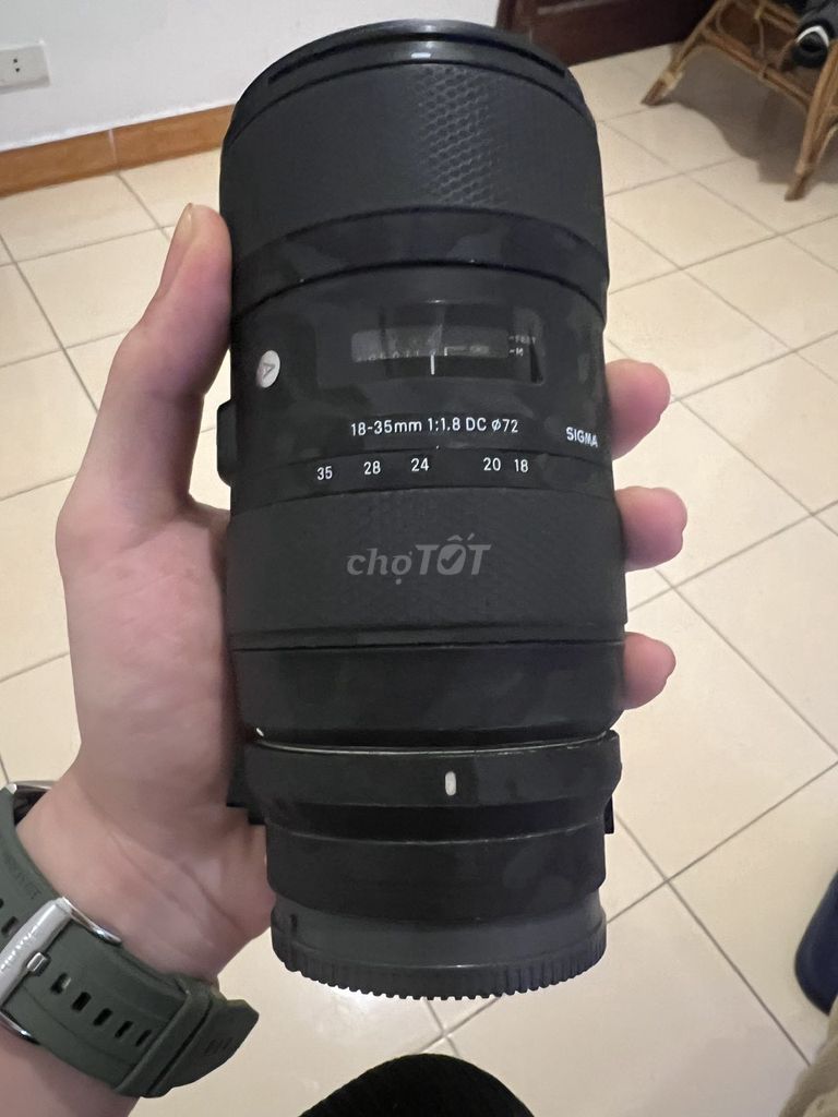 Ống kính Sigma 18-35mm f/1.8 DC ngàm Canon. Mua bán Máy ảnh, Máy quay tại Quận Ba Đình Hà Nội được đăng bởi long hình 1
