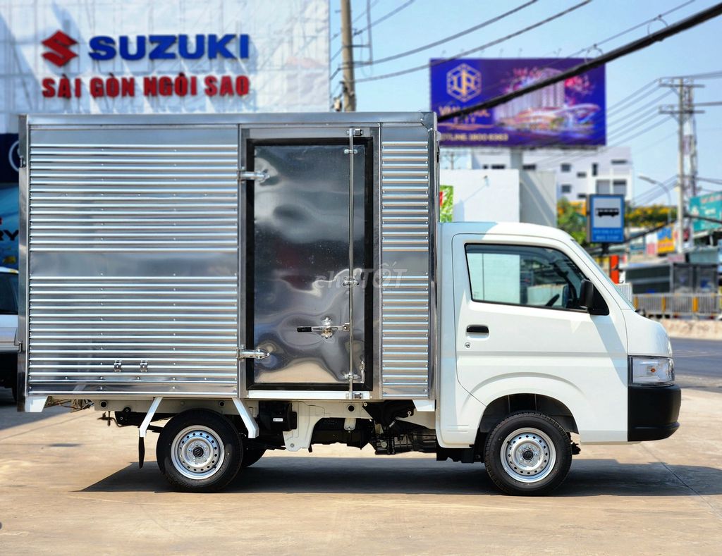 xe tải Suzuki Pro thùng inox giao ngay với 80 tr