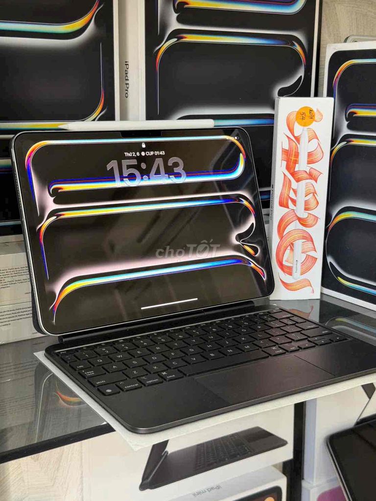 iPad Pro 11inch M4 256GB Đen P98 Sạc103L 21tr BH6T. Mua bán Máy tính bảng tại Thành phố Thủ Đức Tp Hồ Chí Minh được đăng bởi Táo Uy Tín Store  Sỉ Lẻ Iphone Ipad Macbook hình 1