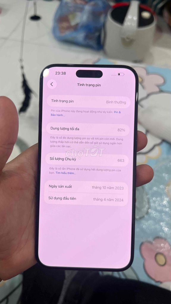 Apple iPhone 15 Pro Max Xanh VN/A. Mua bán Điện thoại tại Quận Hoàng Mai Hà Nội được đăng bởi Hoàng Hoàng hình 1