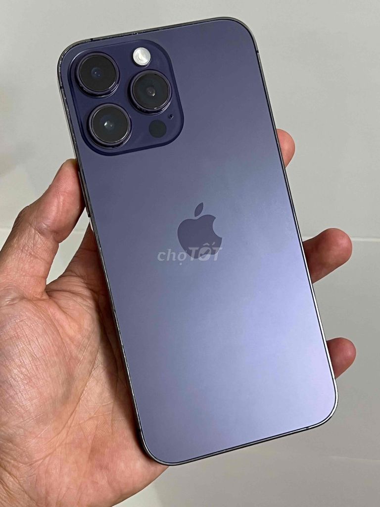 14 Pro Max 128GB Tím 2 sim vật lý bán hoặc giao lu. Mua bán Điện thoại tại Thành phố Đà Lạt Lâm Đồng được đăng bởi nhanh gọn lẹ hình 1