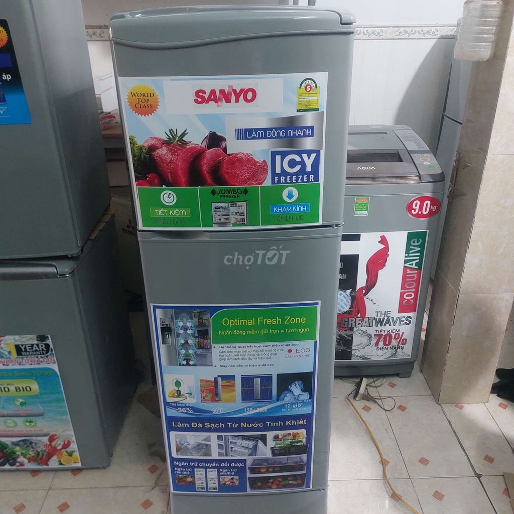 Tủ lạnh sanyo 150l