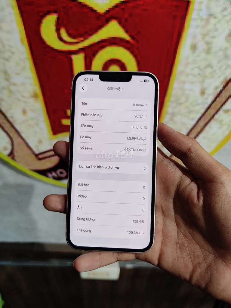 Apple iPhone 13 128GB Hồng VNA. Mua bán Điện thoại tại Quận Bình Thuỷ Cần Thơ được đăng bởi KengBu hình 1