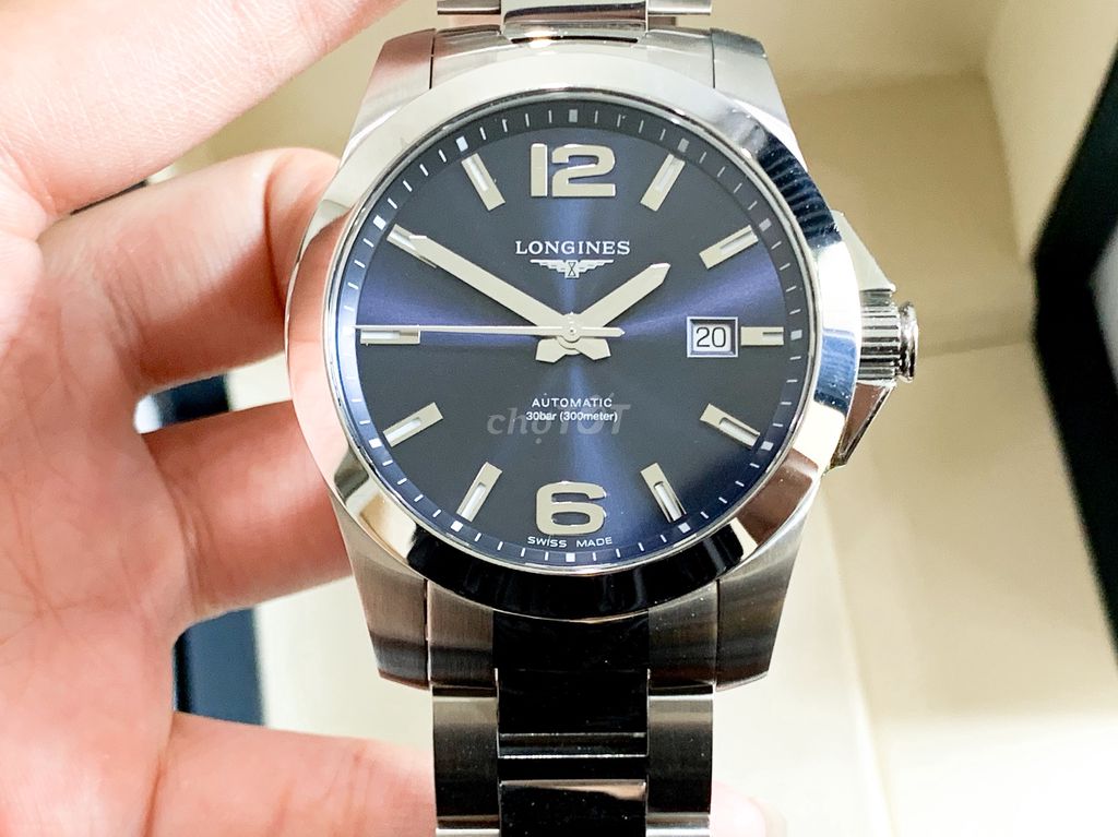 Đồng hồ cơ Longines Conquest L3.777.4.99.6 41mm. Mua bán Đồng hồ tại Quận Hoàng Mai Hà Nội được đăng bởi Hoà Hồ Authentic  hình 1