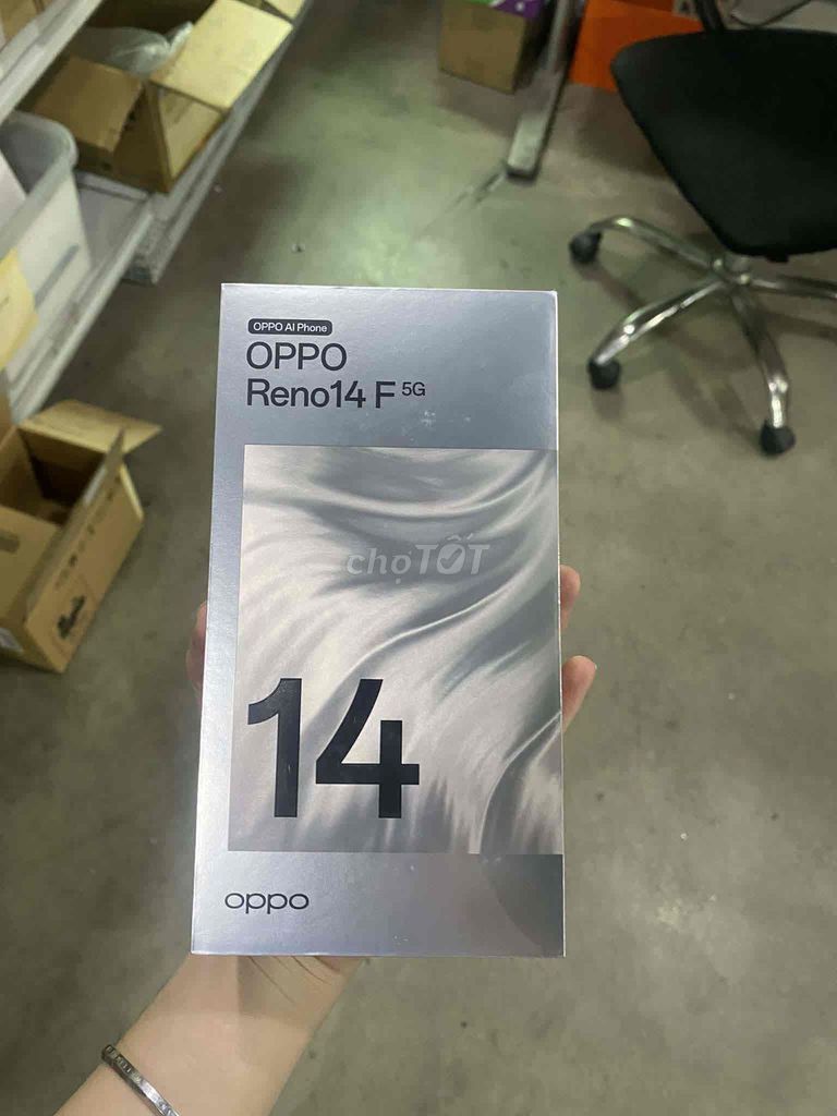 Oppo Reno 14 F 5G 256GB màu Xanh Dương. Mua bán Điện thoại tại Huyện Văn Giang Hưng Yên được đăng bởi Cen ics hình 1