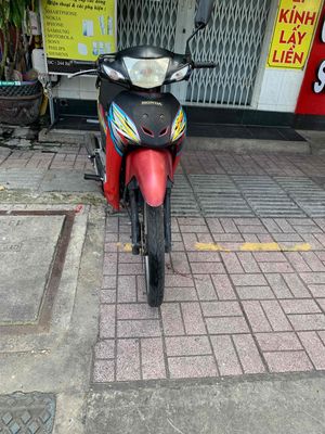 Honda Wave Số sàn màu Đỏ BSTPHCM Câm đồ thanh lý