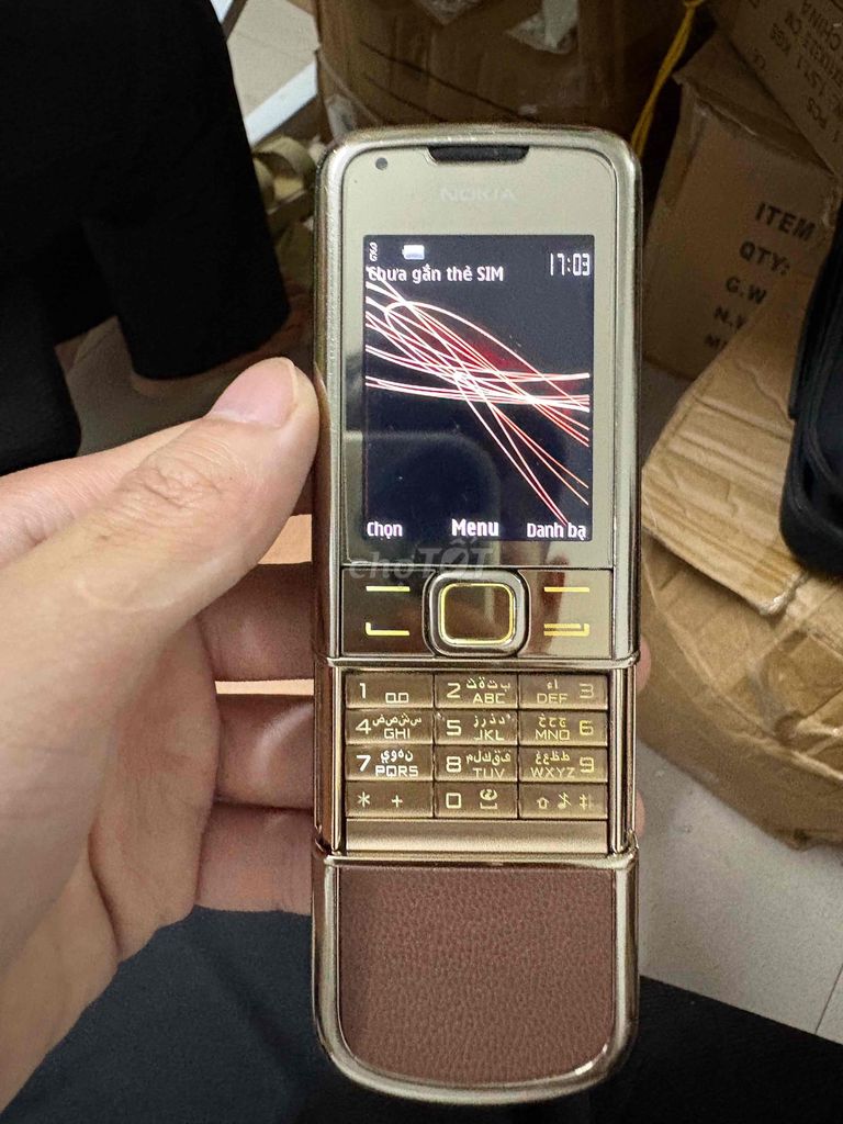Nokia 8800 GoldVàng 98%giá cả có thể thương lượng. Mua bán Điện thoại tại Quận Hoàng Mai Hà Nội được đăng bởi Anh tú hình 1