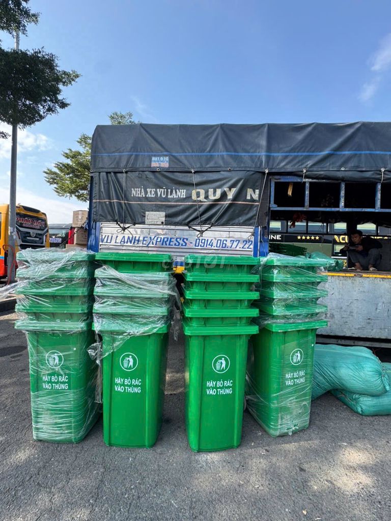 Thùng rác nhựa Xanh lá Đơn giản. Mua bán Nội thất, đồ gia dụng khác tại Quận Liên Chiểu Đà Nẵng được đăng bởi Nguyễn Thị Trâm hình 1
