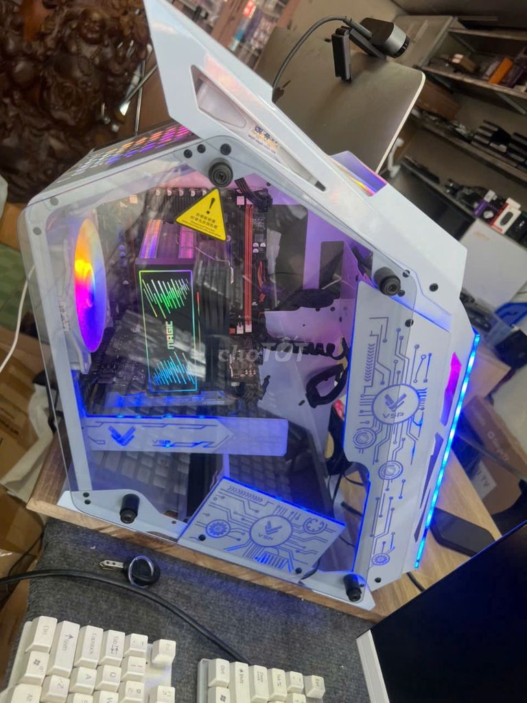 VSP Gaming PC Trắng Chơi game đồ họa. Mua bán Linh kiện (RAM, Card...) tại Quận 12 Tp Hồ Chí Minh được đăng bởi VÕ PHÁP hình 1
