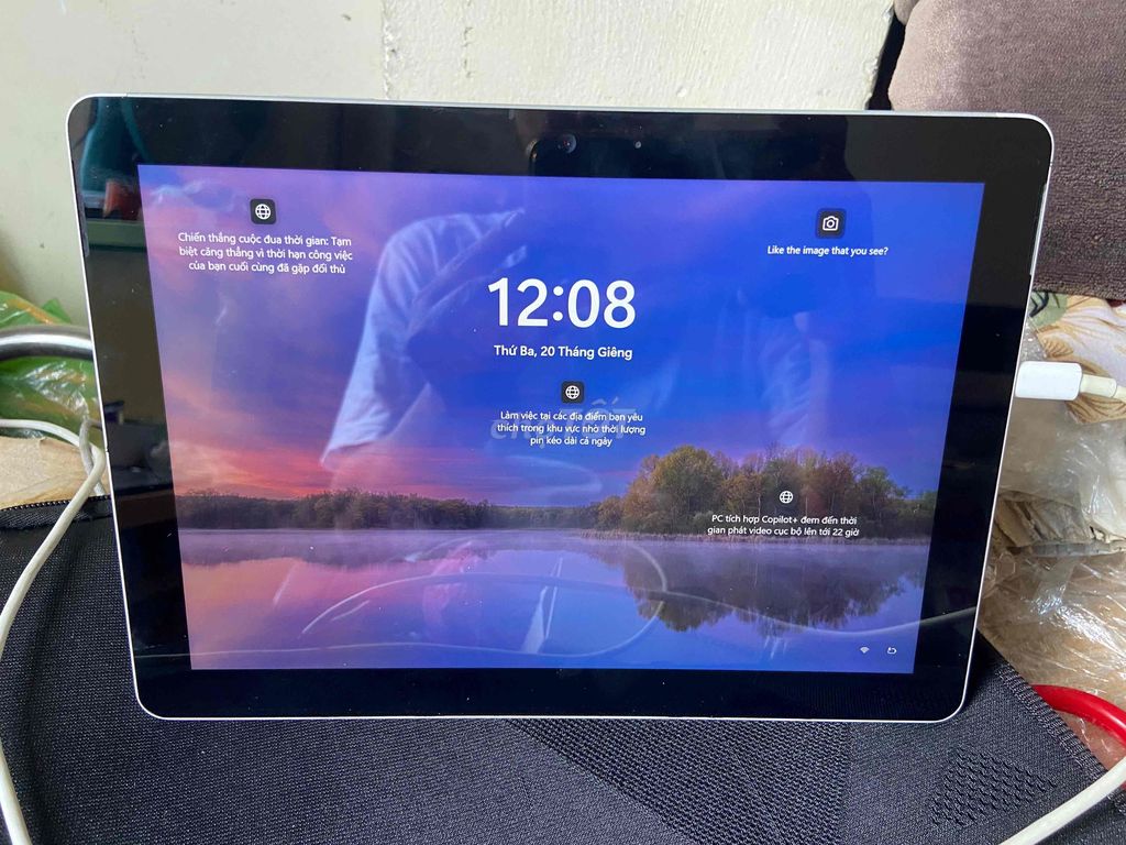 Microsoft Surface Go 8GB/128GB Bạc. Mua bán Máy tính bảng tại Quận Phú Nhuận Tp Hồ Chí Minh được đăng bởi MUA THÌ GỌI ĐỪNG NHẮN TIN hình 1