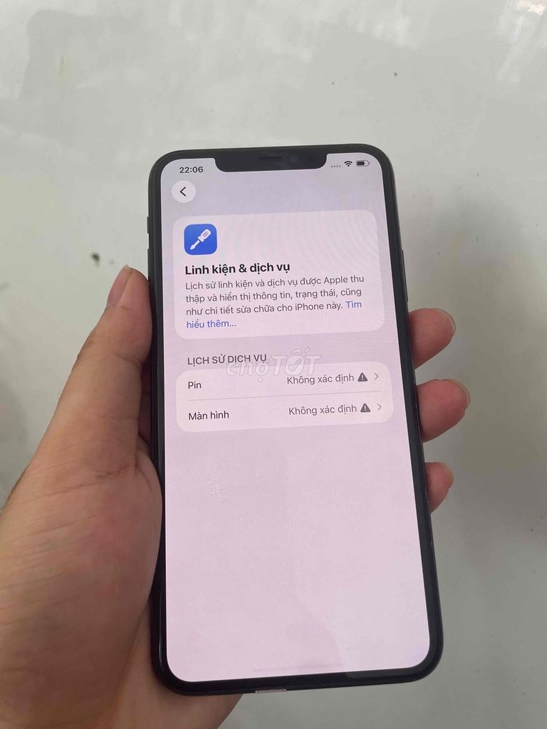 Apple iPhone 11 Pro Max 64GB Xám Thay màn pin. Mua bán Điện thoại tại Thành phố Bắc Ninh Bắc Ninh được đăng bởi Thành công hình 1