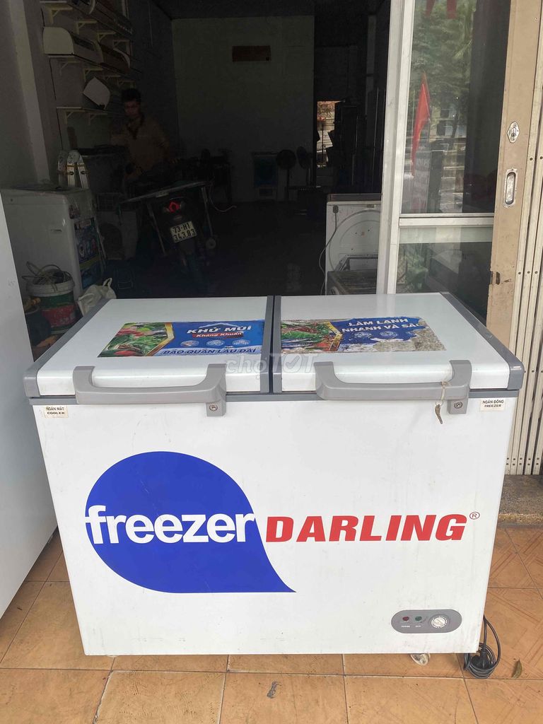 Tủ đông Darling 250l 1 ngăn đông 1 ngăn mát. Mua bán Tủ lạnh tại Quận Sơn Trà Đà Nẵng được đăng bởi Dương Ngọc Mạnh hình 1